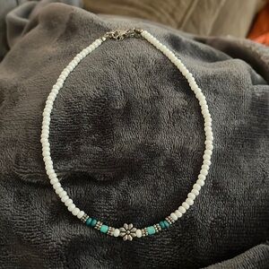 beachy bead necklace